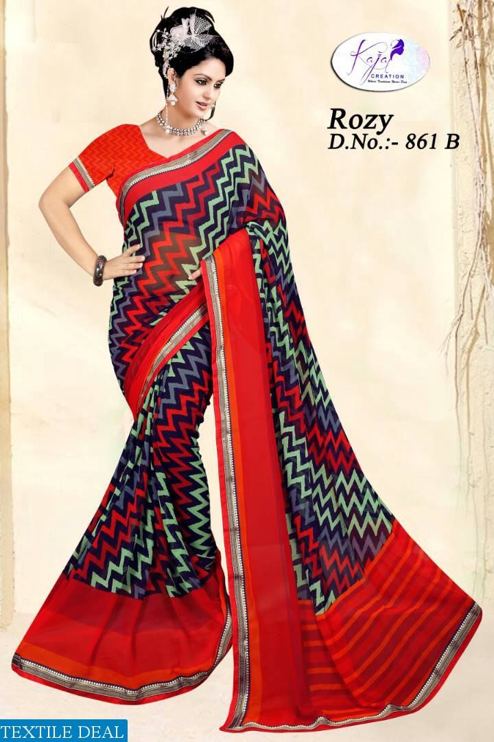 kajal Rozy vol-2 Wholesale Saree catalog